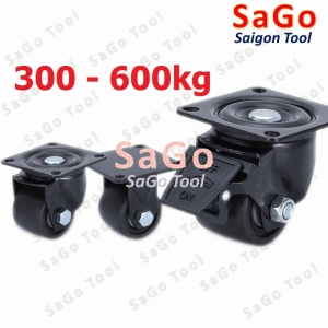Bánh xe đẩy hàng chịu tải lớn, bánh xe công nghiệp tải nặng 300kg 600kg