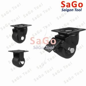 Bánh xe đẩy hàng chịu tải lớn, bánh xe công nghiệp tải nặng 300kg 600kg