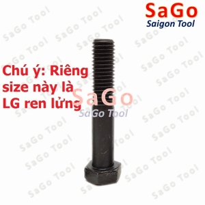 Bulong lục giác ngoài chịu lực thép đen M6 M8 M10 cấp bền 8.8 (10 con) Bulong lục giác ngoài chịu lực thép đen M6 M8 M10 cấp bền 8.8 (10 con)