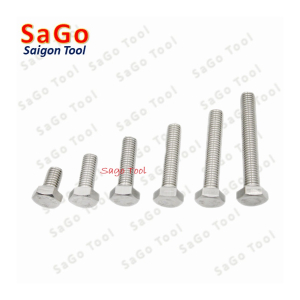 Bulong lục giác ngoài INOX 304 M4 M5 M6 M8 10Con, Ốc lục giác inox