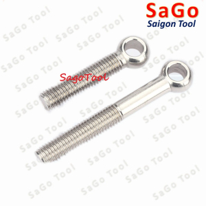 Bulong mắt inox 304, Bu lông mắt cá tròn M5-M12