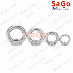 Bulong móc cẩu âm, bulong tai cẩu âm INOX 304 size M3 M4 M5 M6 M8 M10 M12
