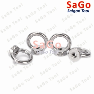 Bulong móc cẩu âm, bulong tai cẩu âm INOX 304 size M3 M4 M5 M6 M8 M10 M12