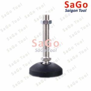 Chân tăng chỉnh tự cân bằng Thép Mạ Niken M8 M10 M12 M16