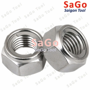 Đai ốc chống tháo, tán ecu khóa inox 304 size M3 M4 M5 M6 M8 M10