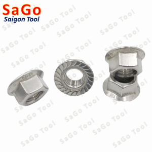 Đai ốc liền long đền INOX 304 - Tán liền long đền Tán Hở M3 M4 M5 M6 M8 M10 M12