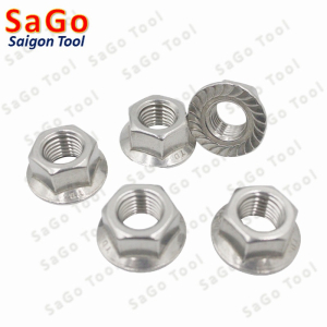 Đai ốc liền long đền INOX 304 - Tán liền long đền Tán Hở M3 M4 M5 M6 M8 M10 M12