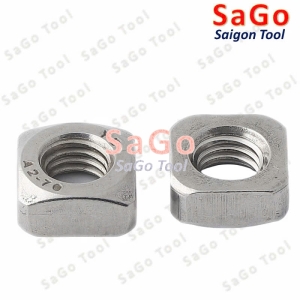 Đai ốc vuông, Tán Ecu vuông Inox 304 size M3 M4 M5 M6 M8 M10 (10 con)