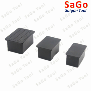 Đầu bịt ngoài cho sắt hộp chữ nhật 15x30 - 50x100, nắp bịt chân bàn ghế loại nhựa