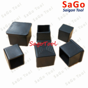 Đầu bịt ngoài cho sắt hộp vuông 25-60, đầu bịt chân bàn ghế loại nhựa