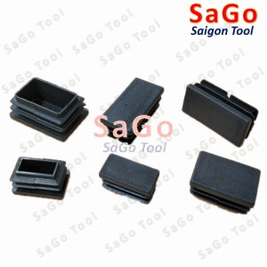 Đầu bịt trong cho sắt hộp chữ nhật 10x20 - 40x80, nắp bịt chân bàn ghế loại nhựa