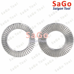 Long đền nord chống xoay, lông đền răng chống tháo, Long đen Inox 304 cho bulong 3 ly 6 ly 8 ly 10 ly 12 ly