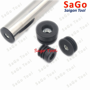 Nắp chụp ống sắt hộp, đầu bịt chân bàn ghế loại nhựa có ren nhiều kích thước