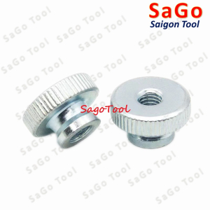 Núm vặn ren âm lỗ suốt bằng thép, núm vặn có khía size M3 M4 M5 M6 M8 M10 Núm vặn ren âm lỗ suốt bằng thép, núm vặn có khía size M3 M4 M5 M6 M8 M10
