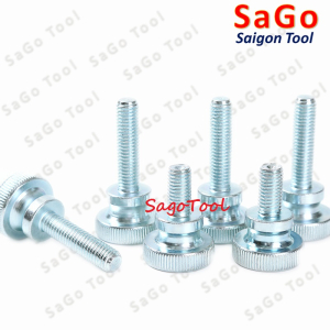 Núm vặn ren ngoài thép, bu lông vặn tay thép size M3 M4 M5 M6 M8 M10