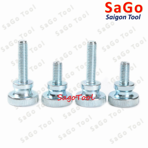 Núm vặn ren ngoài thép, bu lông vặn tay thép size M3 M4 M5 M6 M8 M10