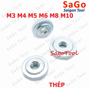 Núm vặn ren tròn bằng thép size M3 M4 M5 M6 M8 M10 Núm vặn ren tròn bằng thép size M3 M4 M5 M6 M8 M10