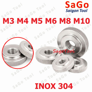 Núm vặn ren tròn inox 304 size M3 M4 M5 M6 M8 M10 loại tốt Núm vặn ren tròn inox 304 size M3 M4 M5 M6 M8 M10 loại tốt