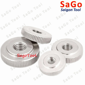 Núm vặn ren tròn inox 304 size M3 M4 M5 M6 M8 M10 loại tốt
