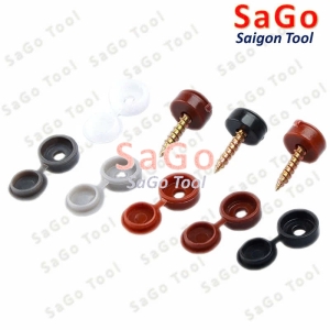Nút nhựa bịt đầu vít gỗ tiện dụng, nút chụp đầu vít đủ màu 10 Cái