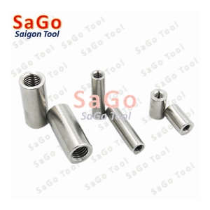 Ống nối ty ren inox - Nối ren INOX 304 M3 M4 M5 M6 M8 M10 loại tốt