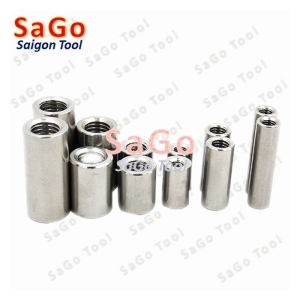 Ống nối ty ren inox - Nối ren INOX 304 M3 M4 M5 M6 M8 M10 loại tốt