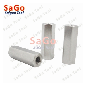 Ống nối ty ren lục giác INOX 304 - Nối ren M3 M4 M5 M6 M8 M10