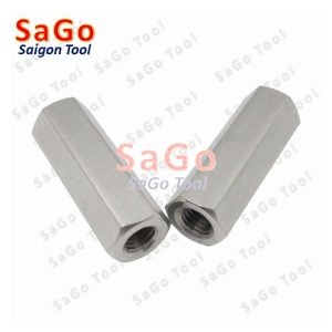 Ống nối ty ren lục giác INOX 304 - Nối ren M3 M4 M5 M6 M8 M10