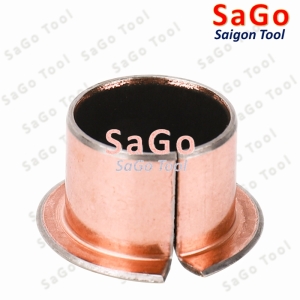 Ống trượt tròn, bạc thau có vai, bạc lót dùng làm con trượt lỗ 6mm 8mm - 20mm