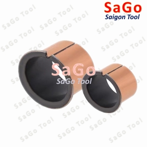 Ống trượt tròn, bạc thau có vai, bạc lót dùng làm con trượt lỗ 6mm 8mm - 20mm