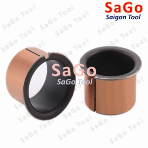 Ống trượt tròn, bạc thau có vai, bạc lót dùng làm con trượt lỗ 6mm 8mm - 20mm