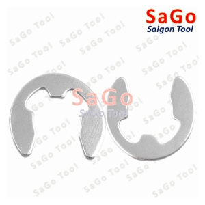 Phanh trục chữ e inox 304, phe gài trục chữ e size D1.2-D15 10cái