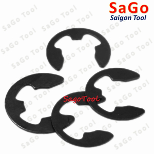 Phanh trục chữ e thép, phe gài trục chữ e size D1.5-D15 5cái