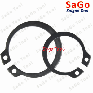 Phanh trục, phe gài trục, vòng phe phi 3 - 30mm bằng thép