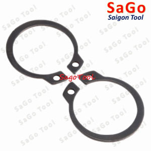 Phanh trục, phe gài trục, vòng phe phi 3 - 30mm bằng thép