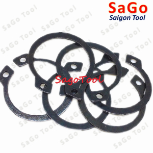 Phanh trục, phe gài trục, vòng phe phi 3 - 30mm bằng thép