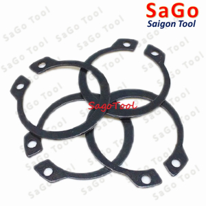 Phanh trục, phe gài trục, vòng phe phi 3 - 30mm bằng thép