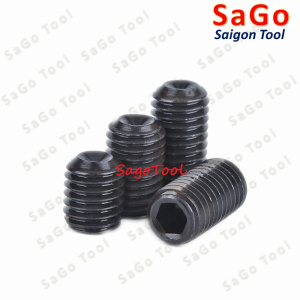 Vít trí lục giác chìm thép đen - Ốc cấy lục giác âm các loại 10 Con