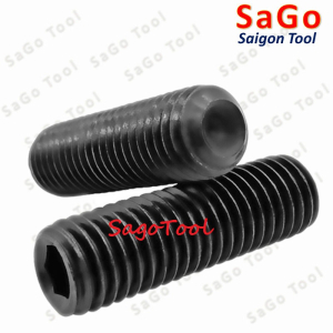 Vít trí lục giác chìm thép đen - Ốc cấy lục giác âm các loại 10 Con