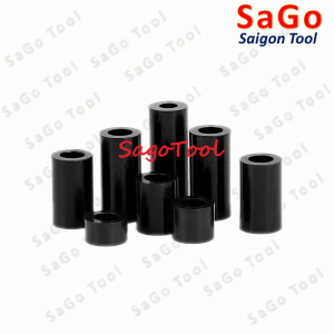 Vòng Đệm Nhựa ABS Nylon màu đen lỗ 3ly 4ly 5ly 6ly (10 cái)