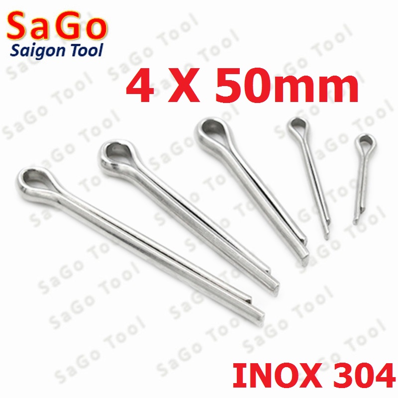 Chốt chẻ INOX 304 các loại D1.5 - D8 (20 Cái) - Ảnh 6