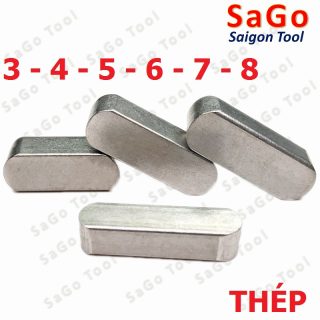 Chốt lavet, then bằng size 3x3 4x4 5x5 6x6 8x7 10x8