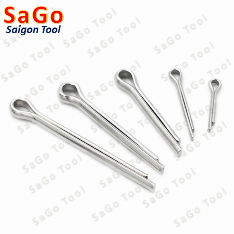 Chốt chẻ INOX 304 các loại D1.5 - D8 (20 Cái) - Ảnh 4