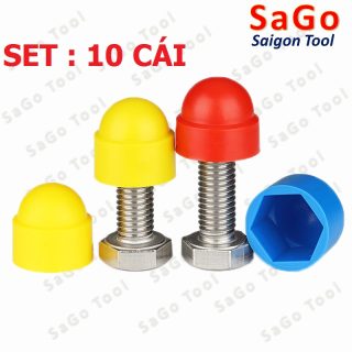 Nắp nhựa chụp đầu bảo vệ bulong 10-20 cái