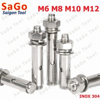 Tắc kê inox, bu lông nở inox 304 đủ size hàng loại 1