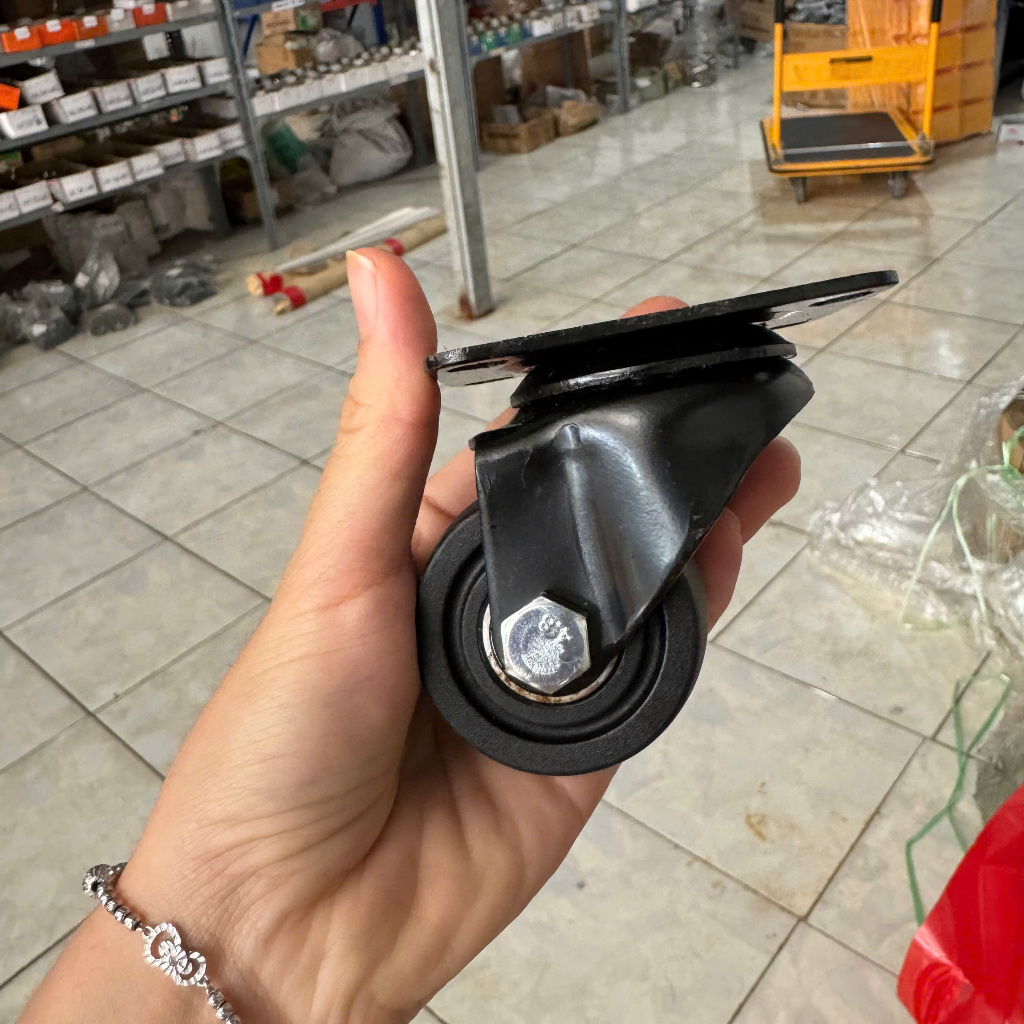 Bánh xe đẩy hàng chịu tải trung, bánh xe công nghiệp tải trung 100-220 kg - Ảnh 5