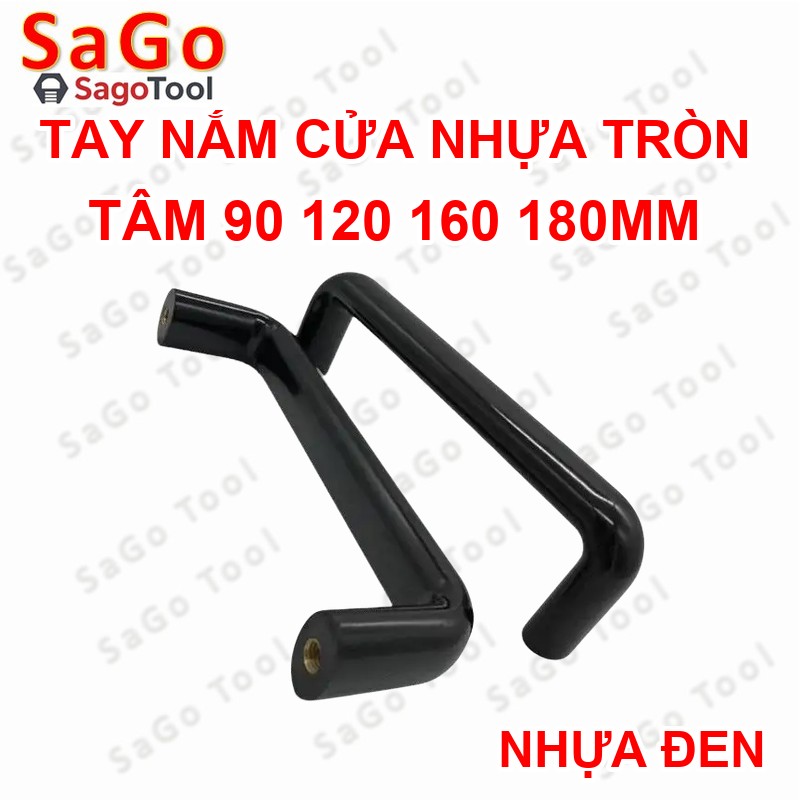 Tay nắm cửa tủ bằng nhựa dạng U tròn - Ảnh 2