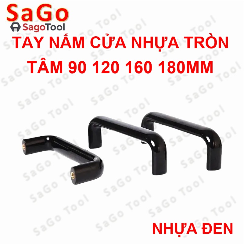 Tay nắm cửa tủ bằng nhựa dạng U tròn - Ảnh 4