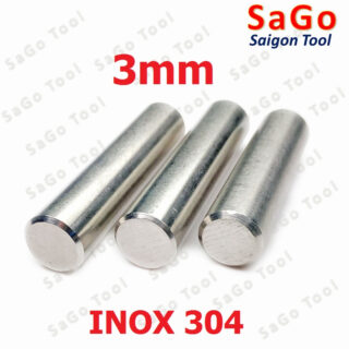 Chốt định vị Inox 304 size 3mm đủ chiều dài