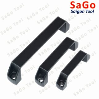 Tay nắm cửa bằng Nhôm mạ đen, tay cầm nhôm L90 L120 L180
